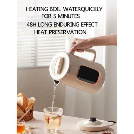 Electric Kettle Household Stainless Steel – Constant Temperature ⚡