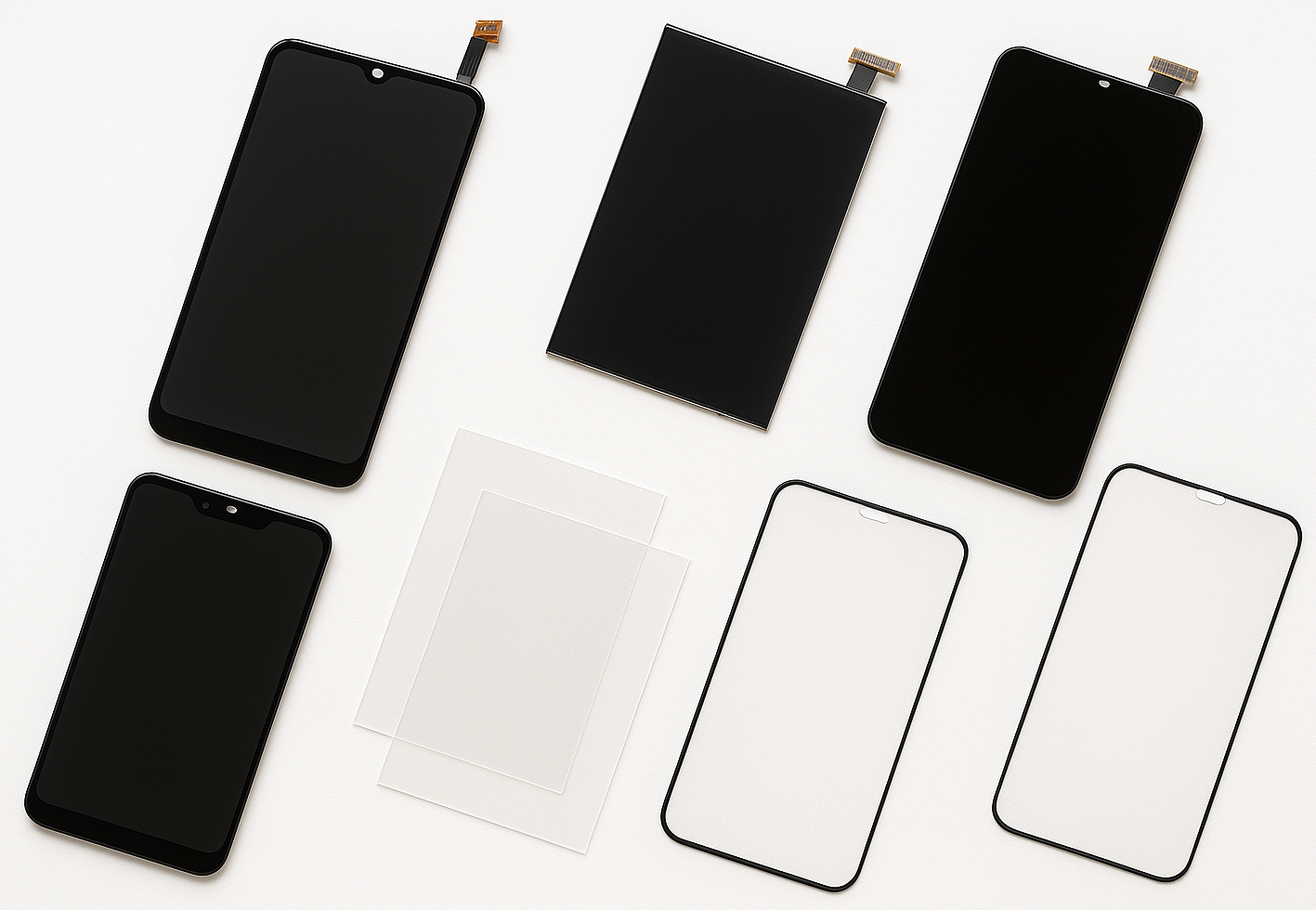 Touch & OCA LCD Glass