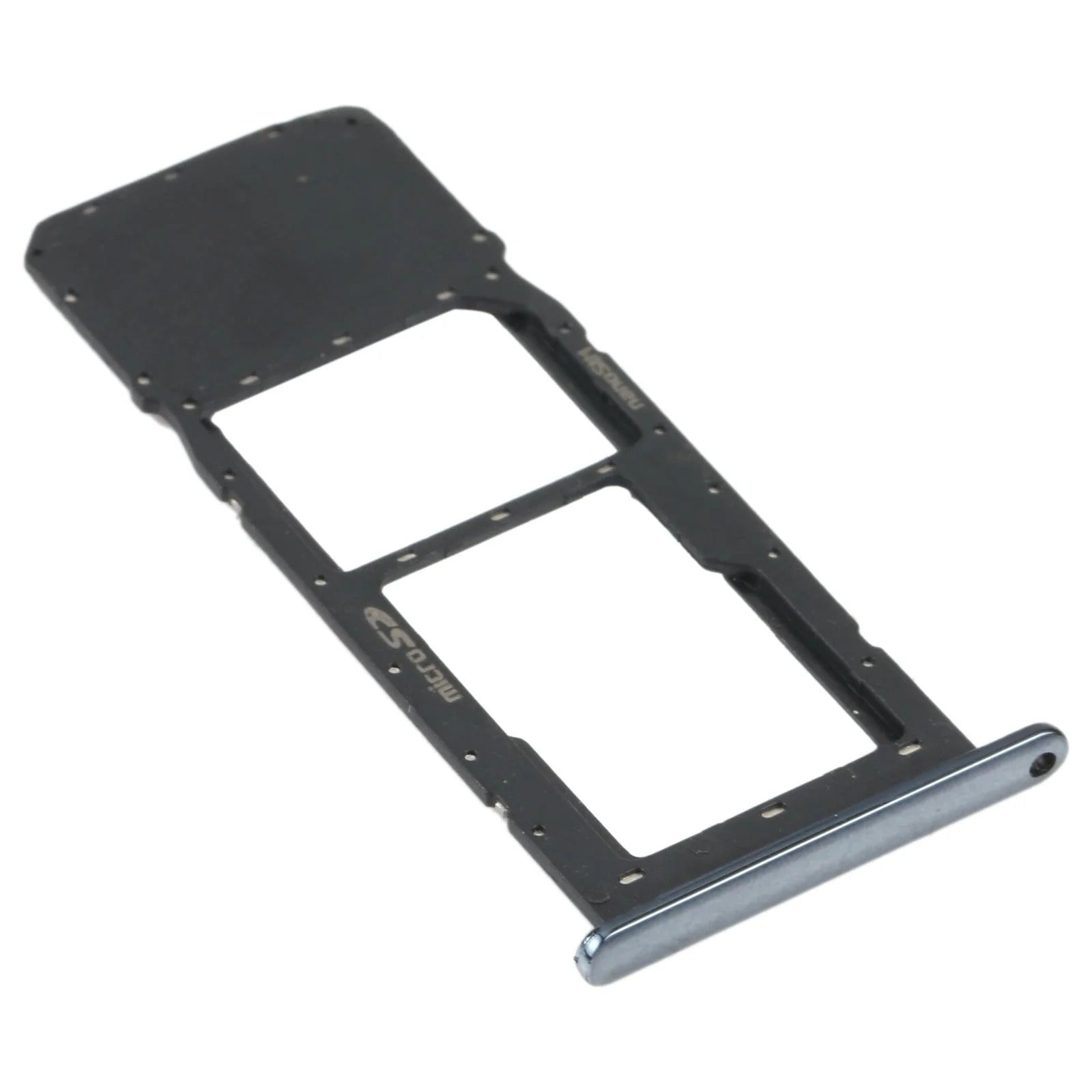 LG K61 SIM & Micro SD Card Tray (Black) - LMQ630EAW