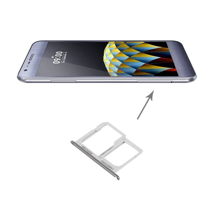 SIM Card Tray + Micro SD / SIM Card Tray for LG X Cam /