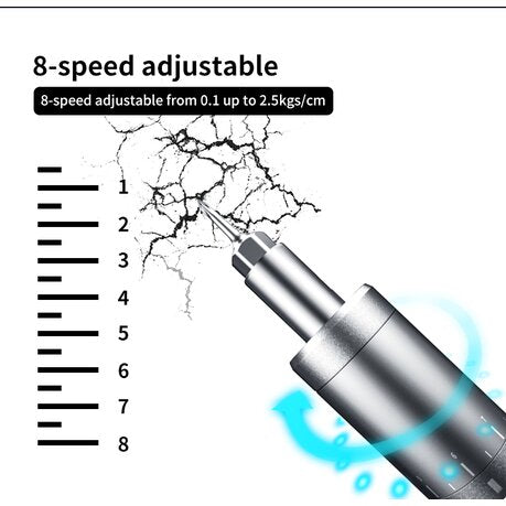 Electric Screwdriver Adjustable Torsion Dismant Charging Phone Repair