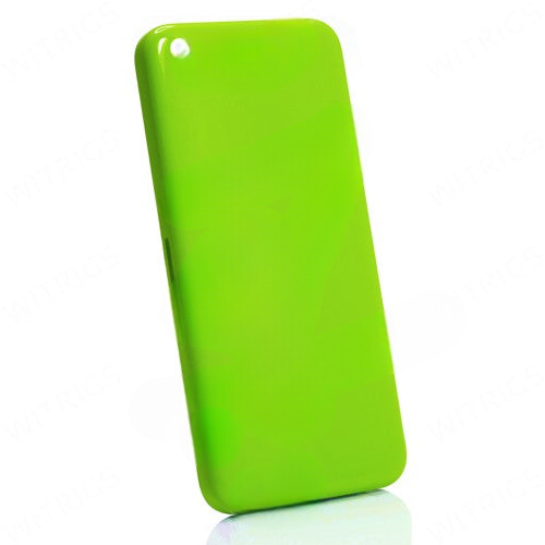 Back Housing Cover with SIM Card Tray & Side Keys & Camera Lens for iPhone 5c (Green)
