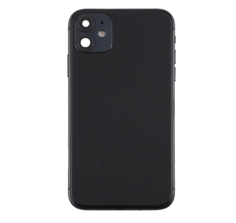 iPhone 11 Back Cover Housing With Parts Assembly (With Side Keys & Charging Port)