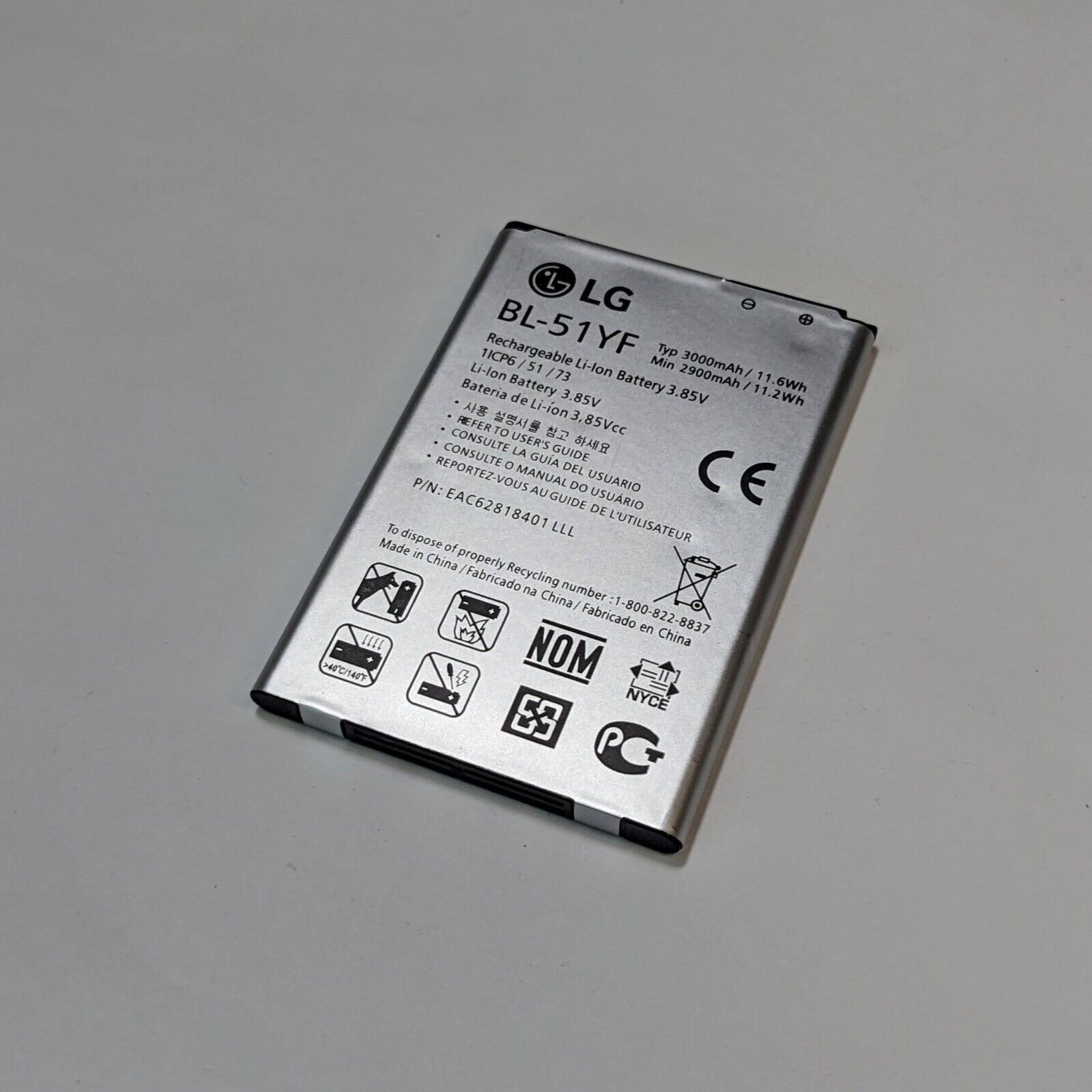 Replacement Battery For LG G4