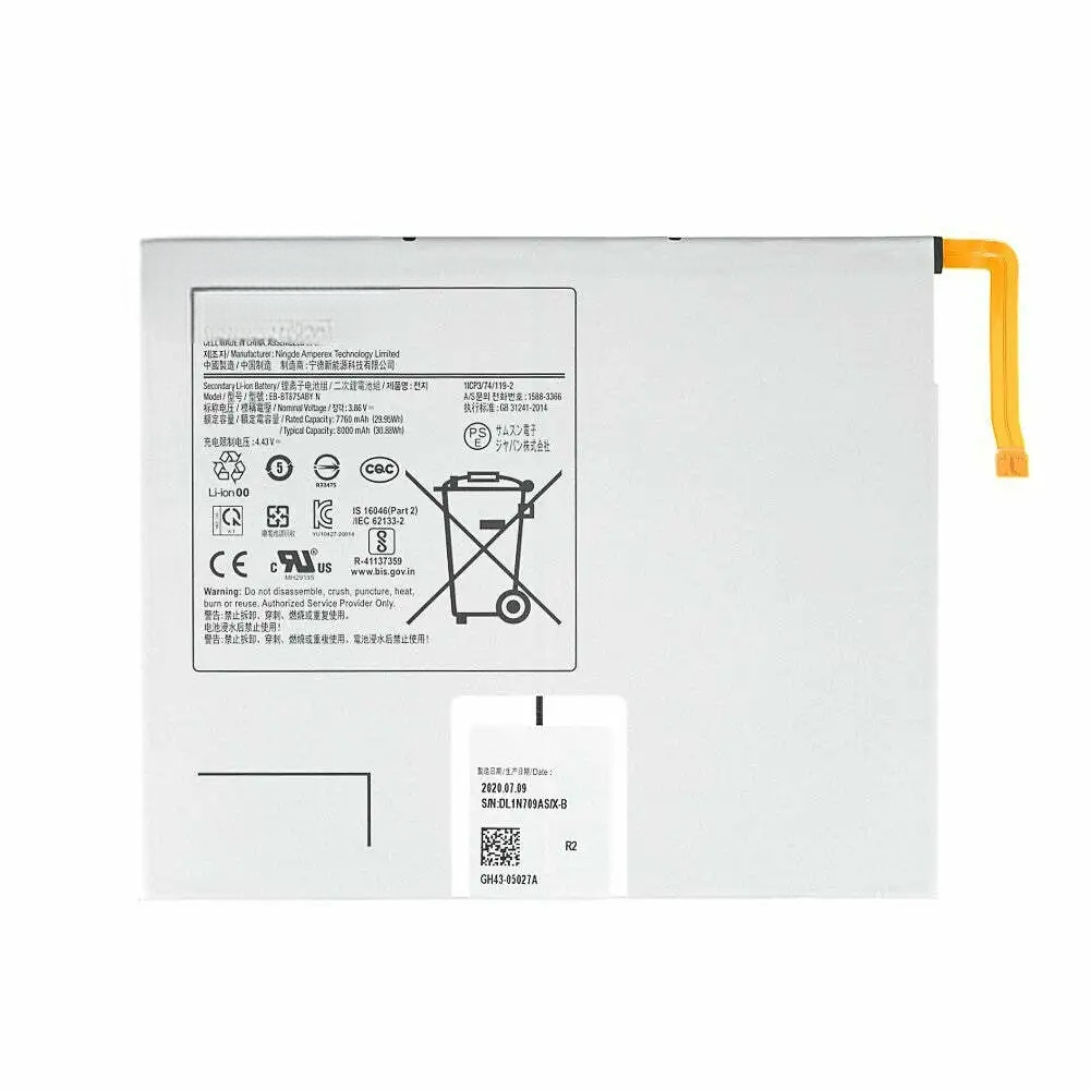 Battery for Samsung Galaxy Tab T870