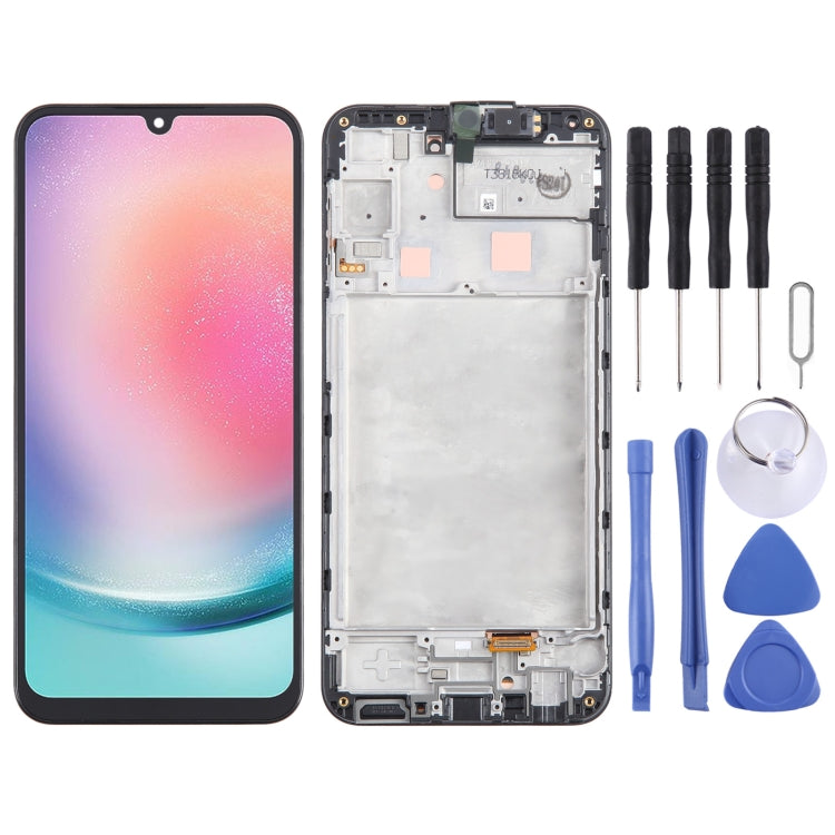 For Samsung Galaxy A24 SM-A245F 6.36inch TFT In-Cell Copy LCD Screen Digitizer Full Assembly