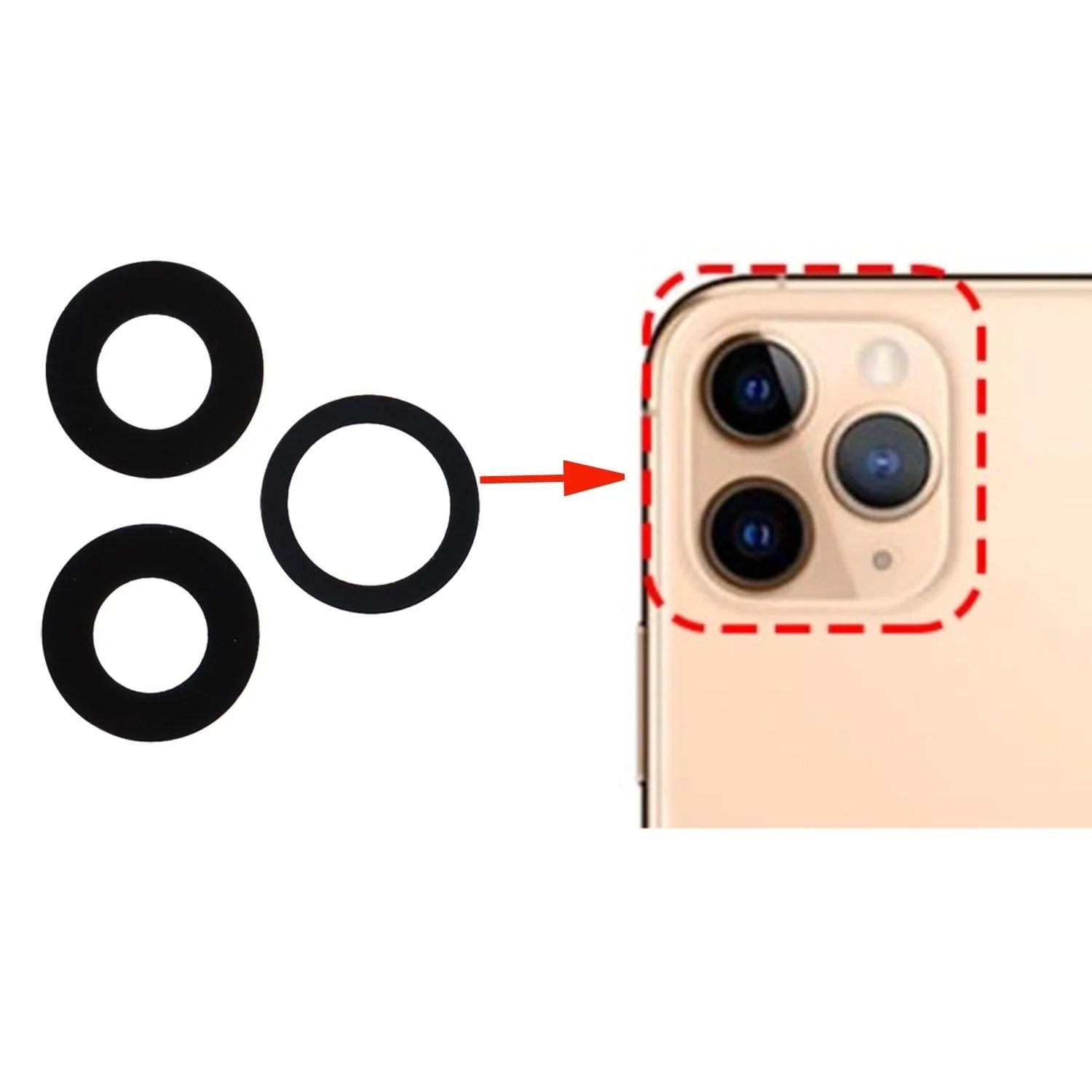 iPhone 11 Pro Back Camera Lens Replacement