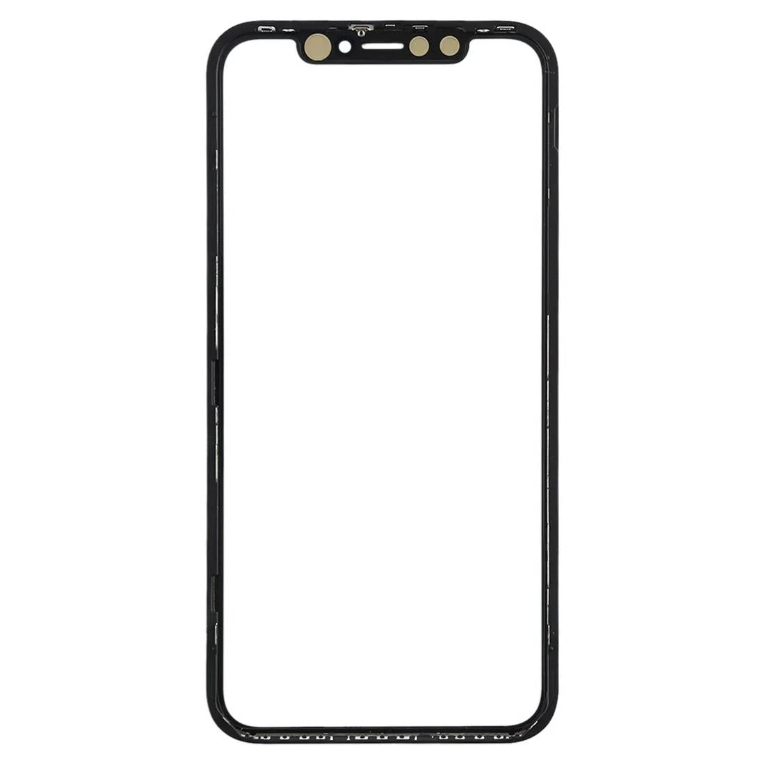 iPhone 11 Black Front Glass Screen Replacement with Frame