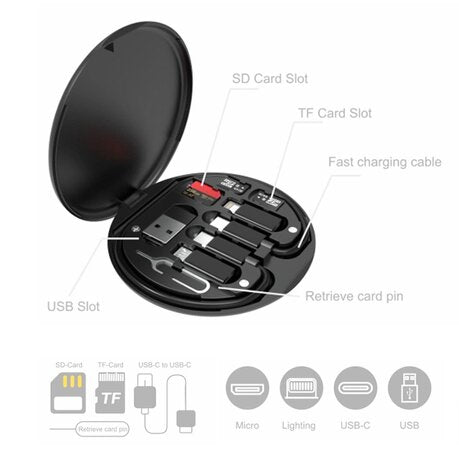 60W Multipurpose Data Cable Set