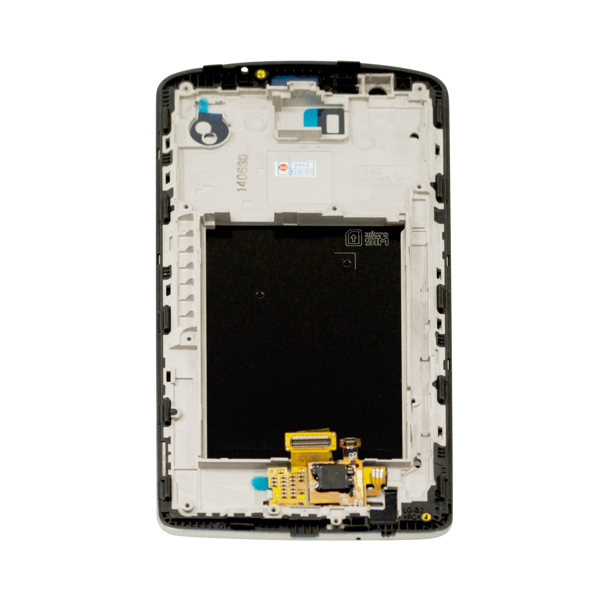 GLCD Display + Touch Panel with Frame for LG G3
