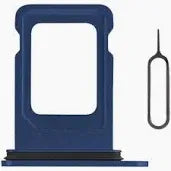 iPhone 14 pro DUAL SIM Card Tray, Black - Replacement Part