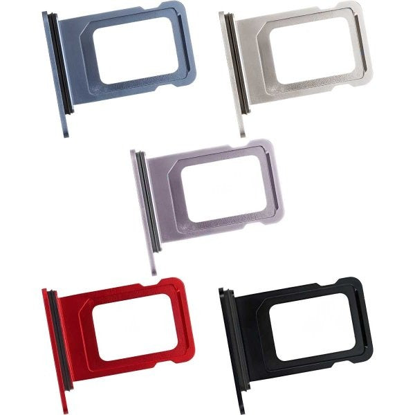 iPhone 14 DUAL SIM Card Tray, Black - Replacement Part