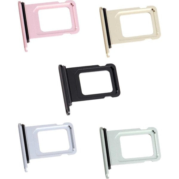 iPhone 15 PLUS DUAL SIM Card Tray, Black - Replacement Part
