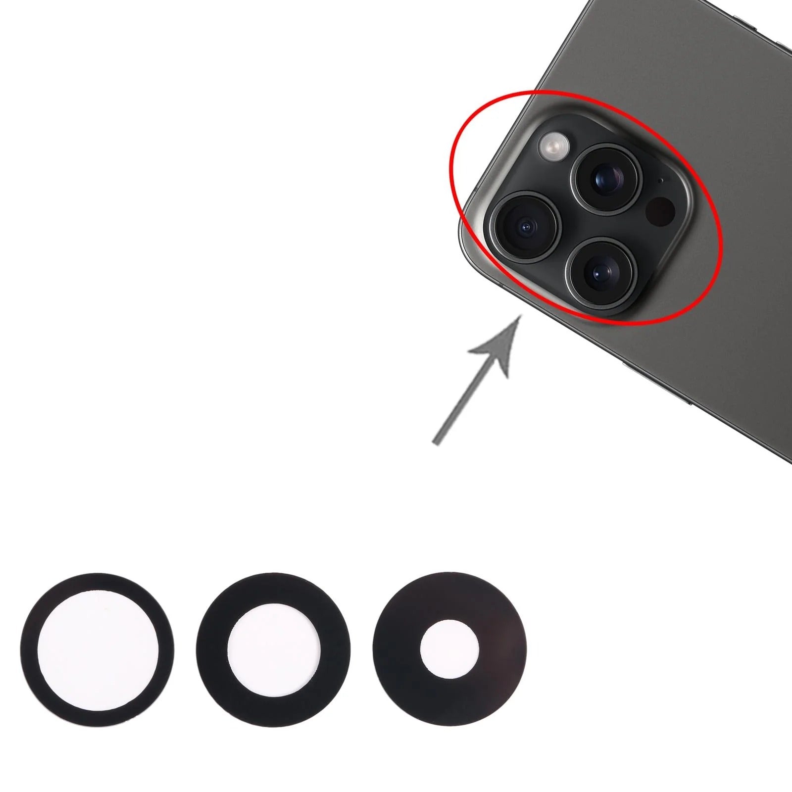 iPhone 15 Pro Back Camera Lens Replacement