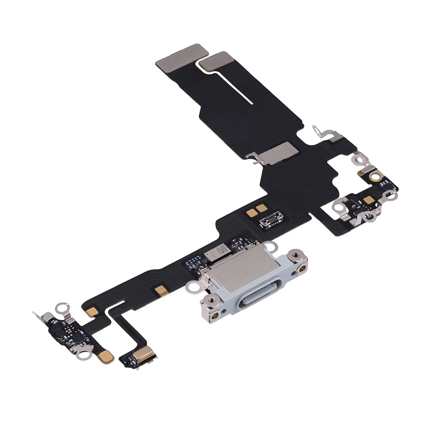 iPhone 15 Charging Port Flex Cable (Black) Replacement