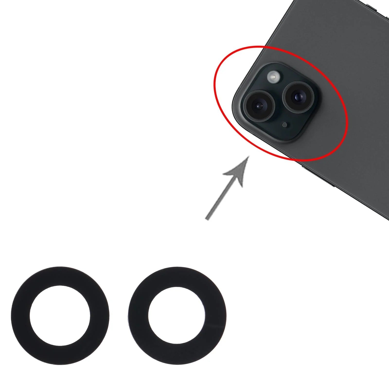 iPhone 15 Back Camera Lens Replacement