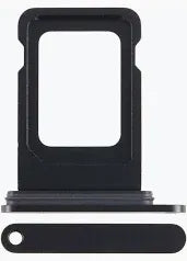 iPhone 15 PLUS DUAL SIM Card Tray, Black - Replacement Part