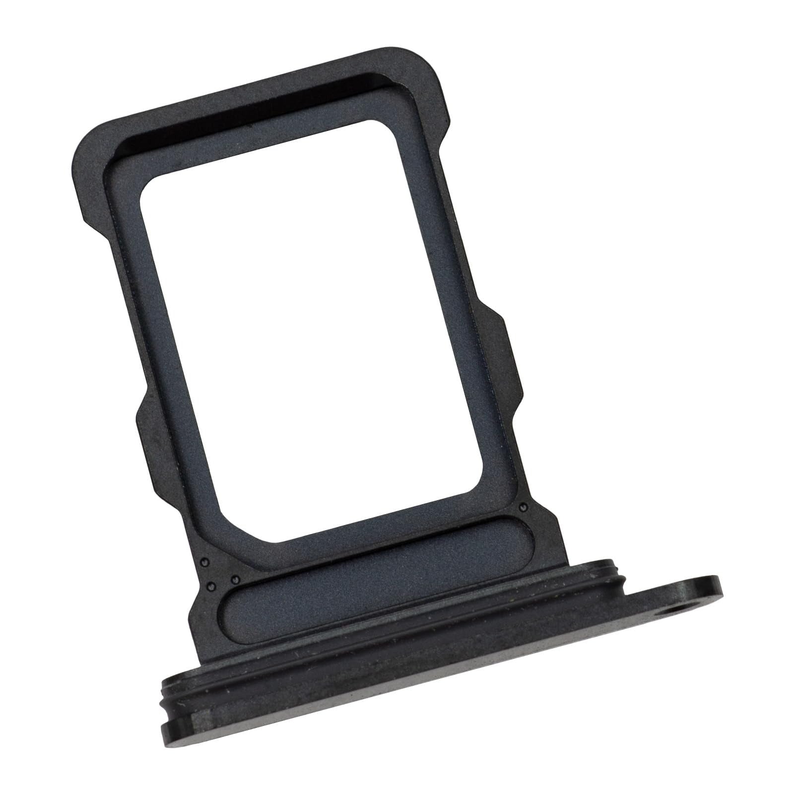 iPhone 16 PRO DUAL SIM Card Tray, Black - Replacement Part