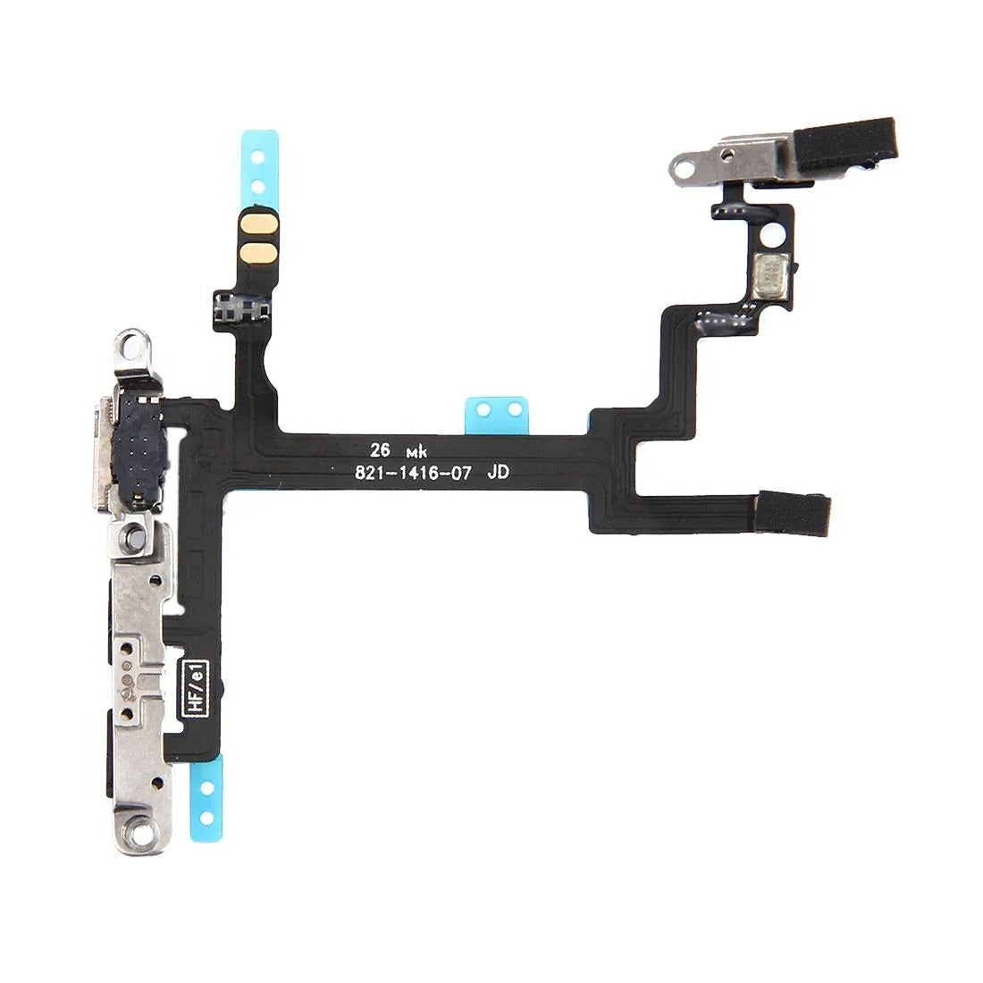 iPhone 5 Power & Volume Button Flex Cable with Brackets