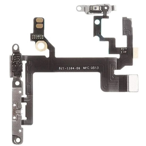 iPhone 5s Power & Volume Button Flex Cable with Brackets