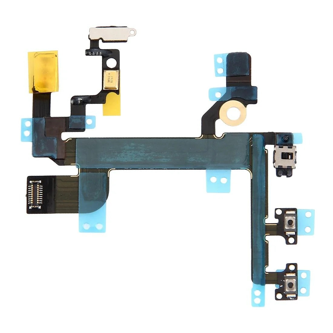 iPhone 5se Power & Volume Button Flex Cable with Brackets
