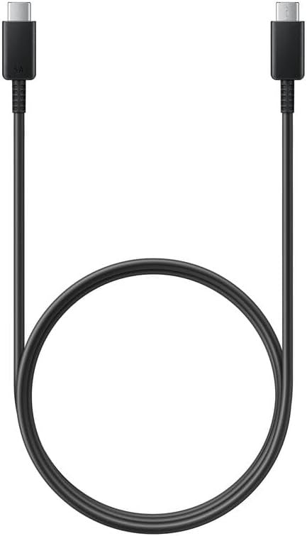 5A Type-C to Type-C Cable, 1 Meter Cable Length, Black