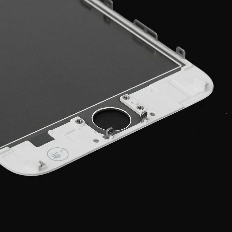 iPhone 6 Plus White Screen Replacement Glass Lens & Bezel Frame