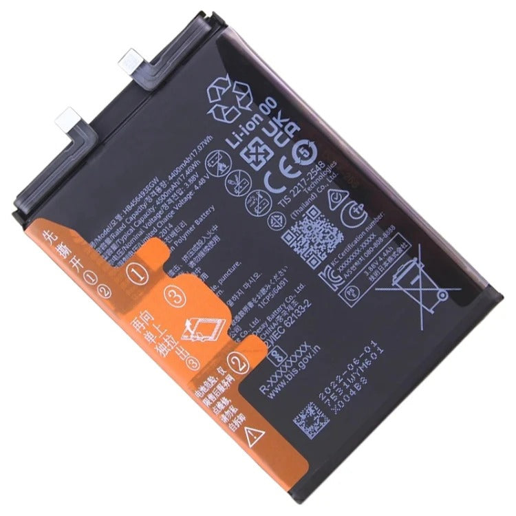 Huawei Nova 10 Se Good Quality Replacement Battery Li-Ion Polymer, 4500mAh, HB456493EGW