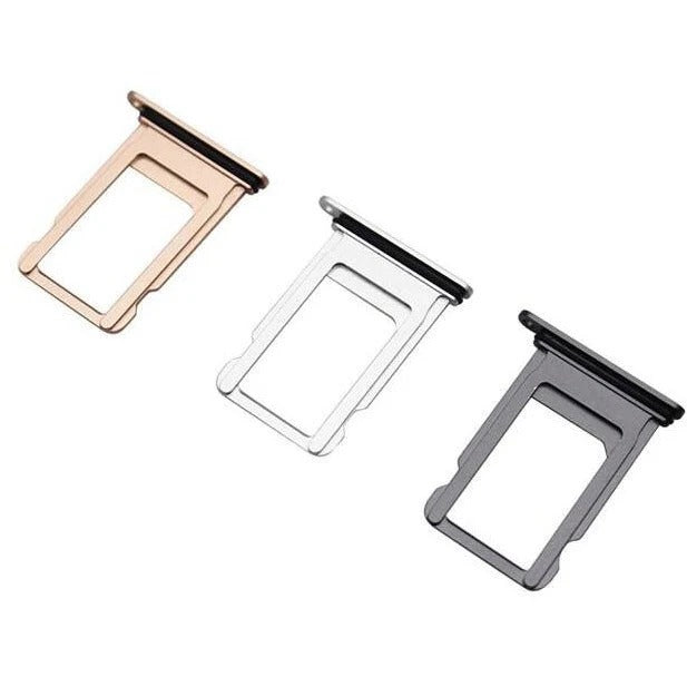 iPhone 8 SIM Card Tray, Black - Replacement Part