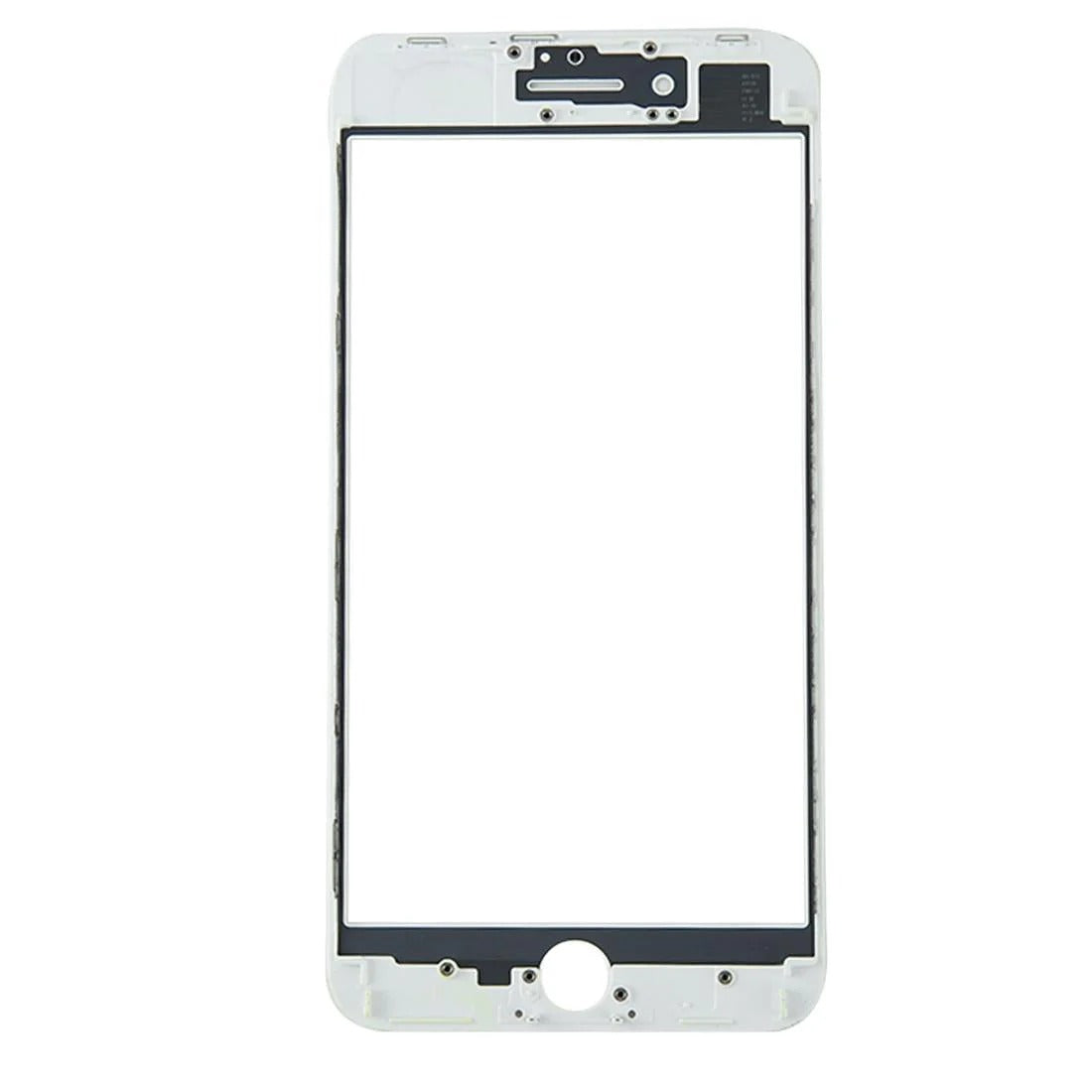 iPhone 8 Plus White Screen Replacement Glass Lens & Bezel Frame