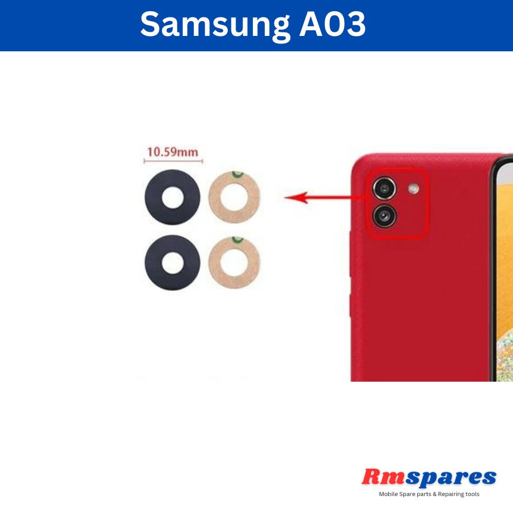 Samsung Galaxy A03 SM-A032F Back Camera Lens Replacement