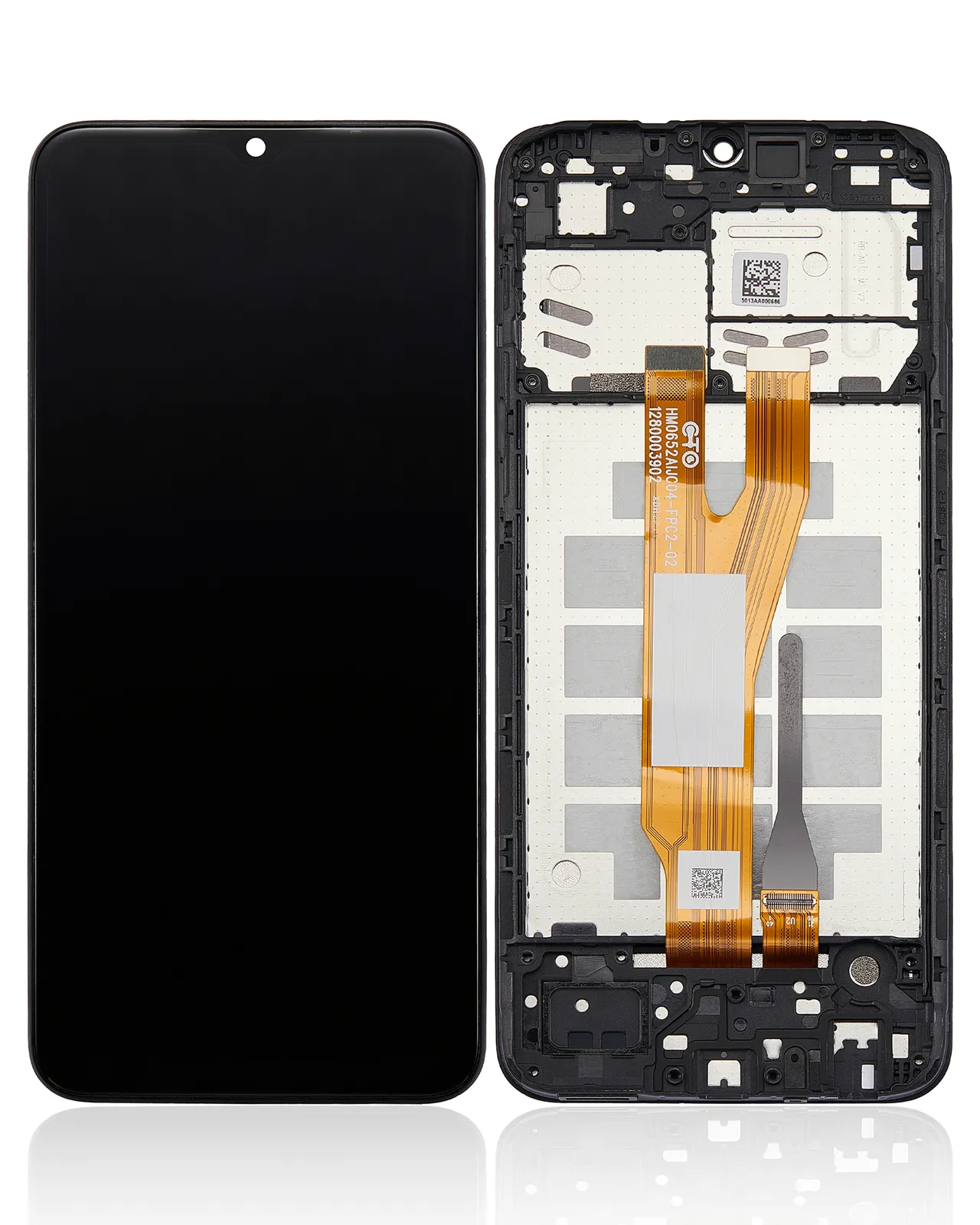 LCD Screen for Samsung Galaxy A03 Core SM-A032 Digitizer Full Assembly with Frame