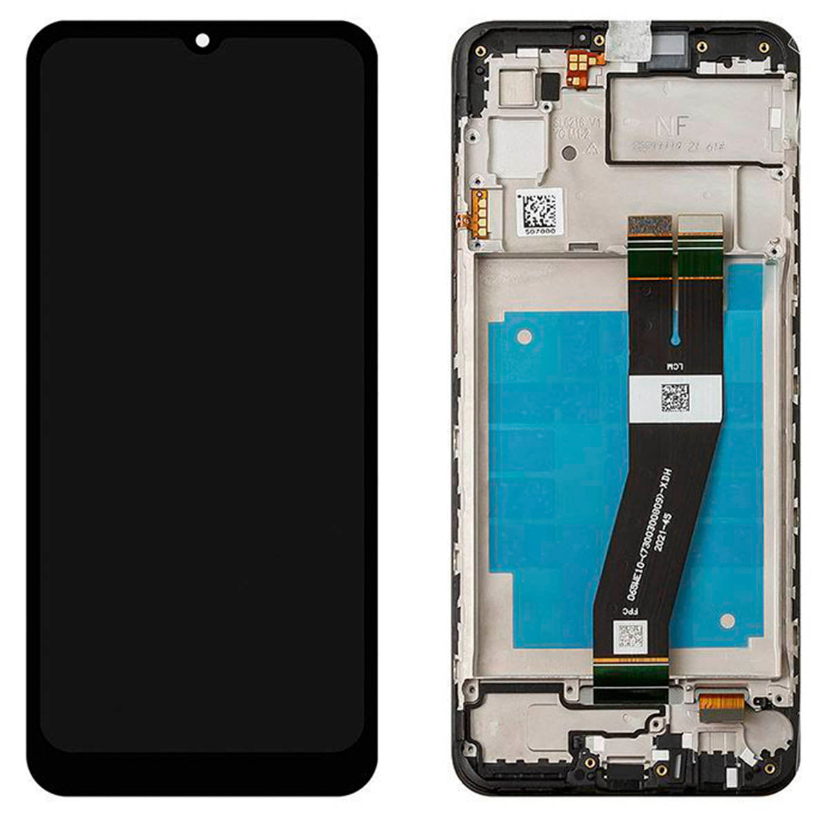 LCD Screen for Samsung Galaxy A03 SM-A035 Digitizer Full Assembly with Frame