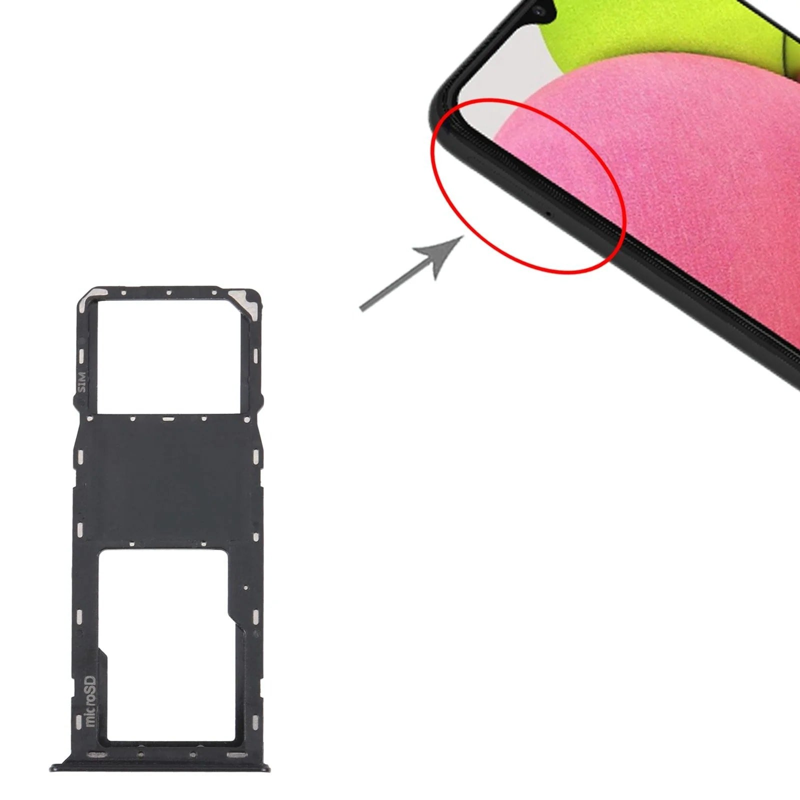 Samsung Galaxy A03s SIM & SD Card Tray