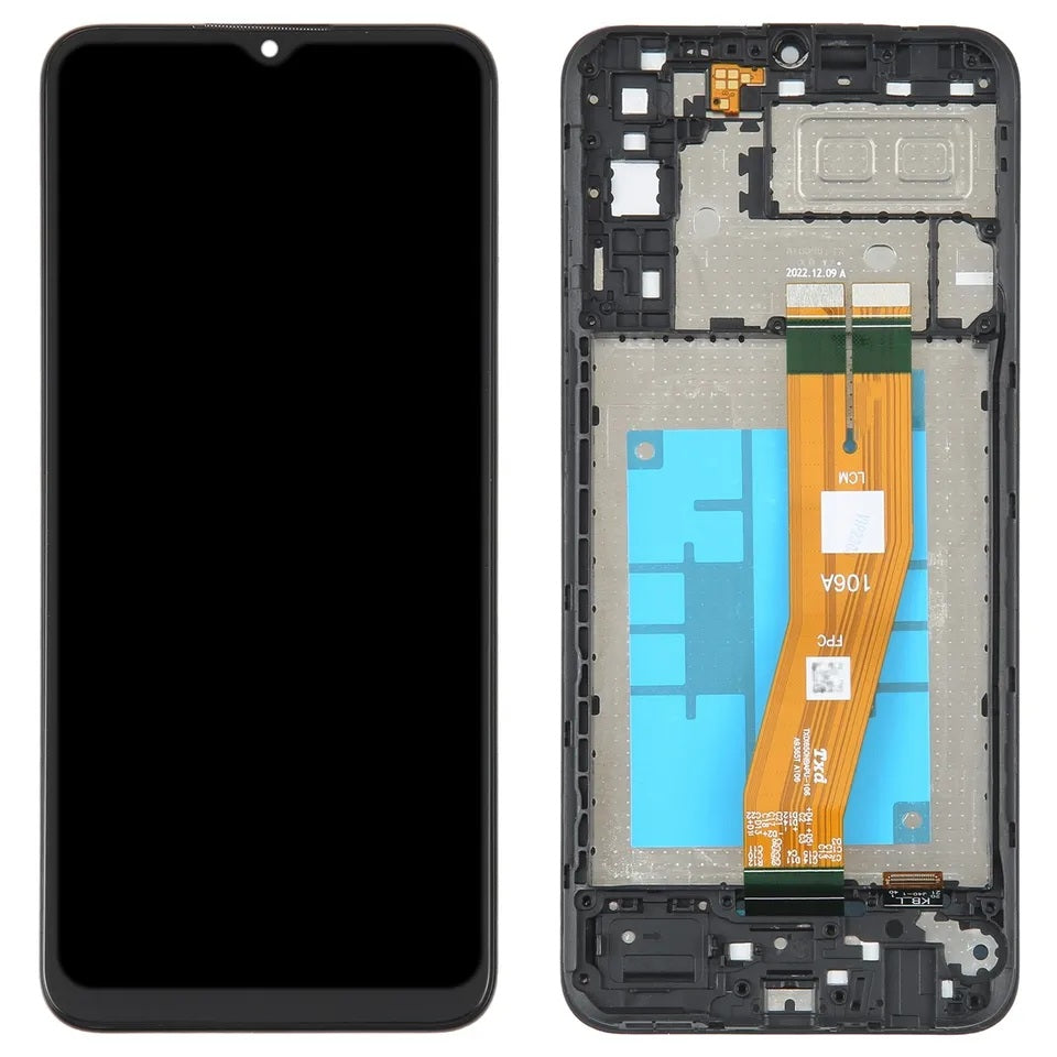 Copy LCD Screen for Samsung Galaxy A04E SM-A042 Digitizer Full Assembly with Frame