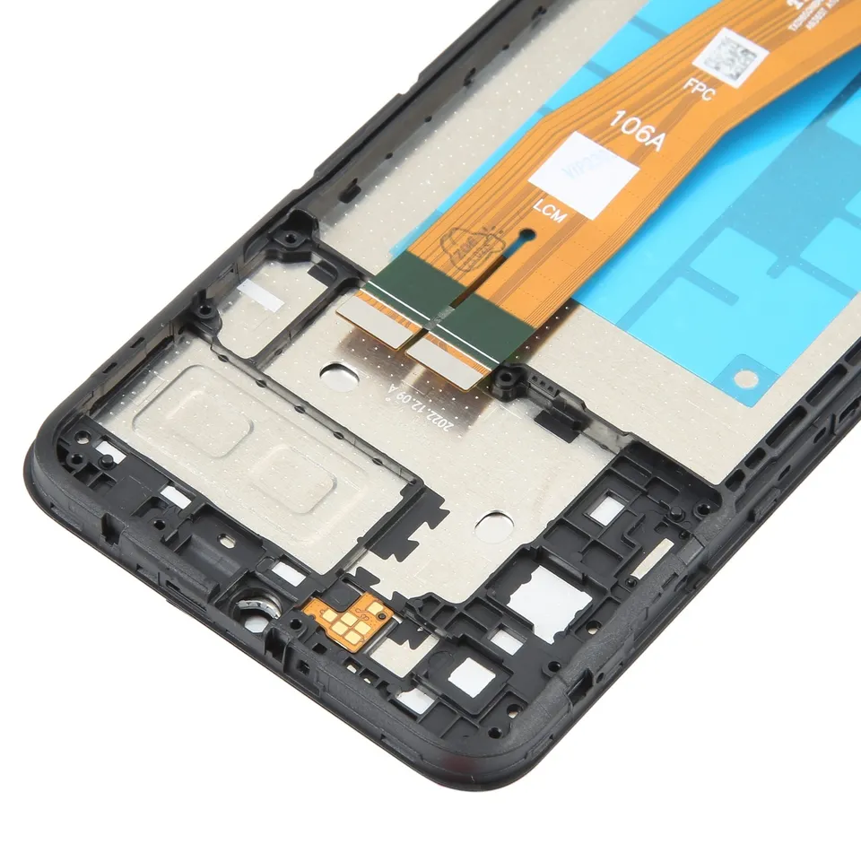 Copy LCD Screen for Samsung Galaxy A04E SM-A042 Digitizer Full Assembly with Frame