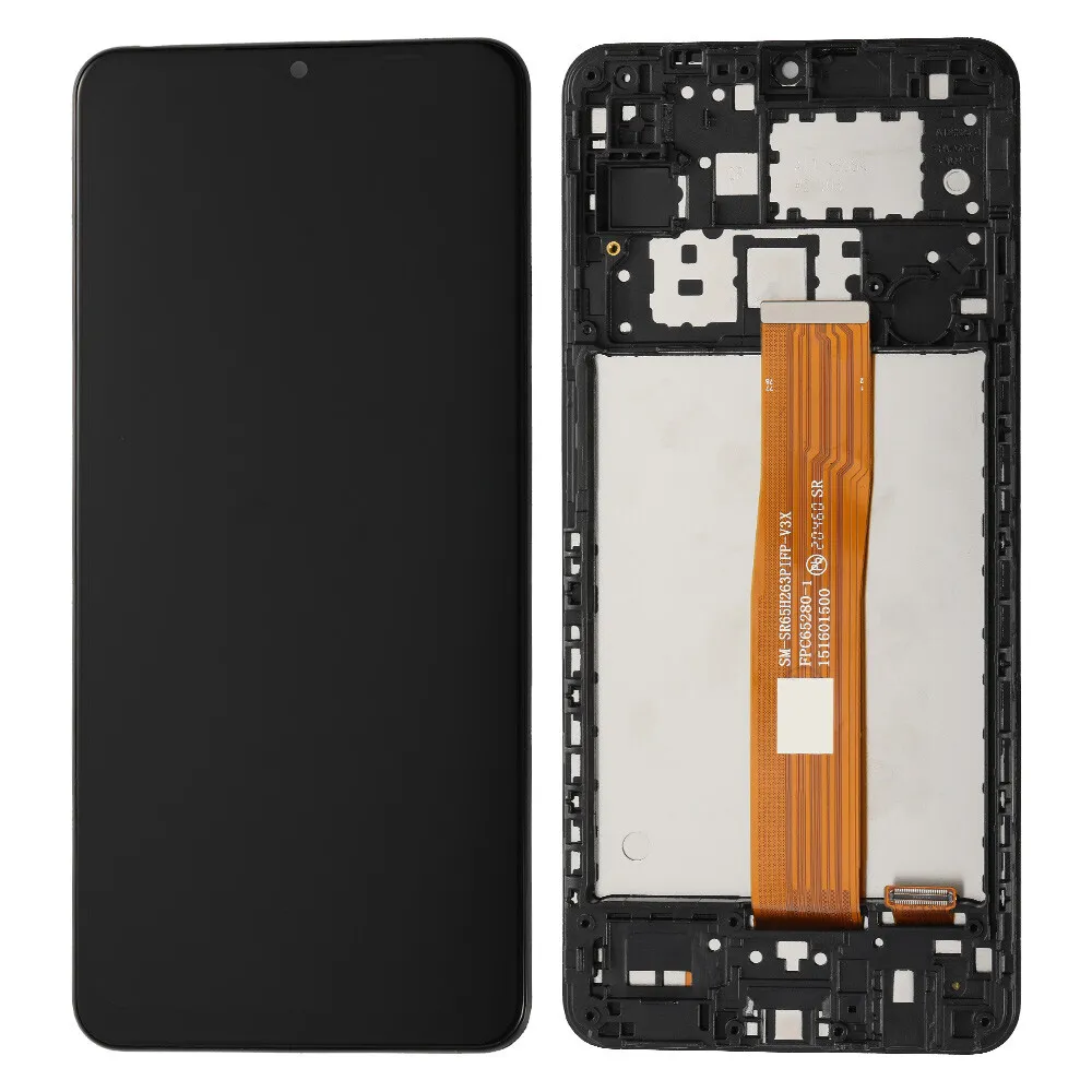 Copy LCD Screen for Samsung Galaxy A12 4G SM-A125F Digitizer Full Assembly with Frame