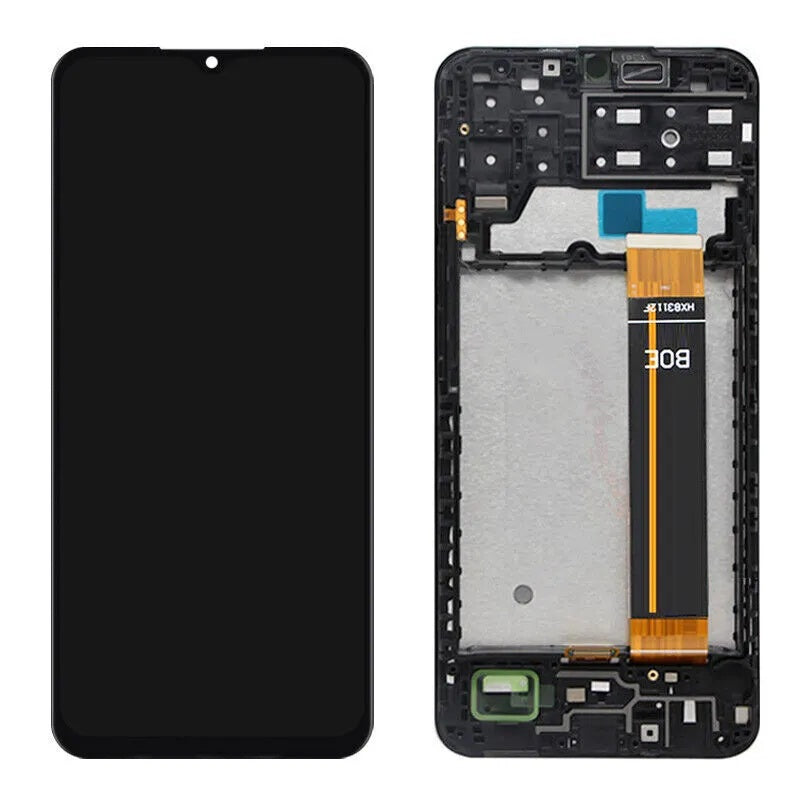 LCD Screen for Samsung Galaxy A13 4G SM-A135F Digitizer Full Assembly with Frame