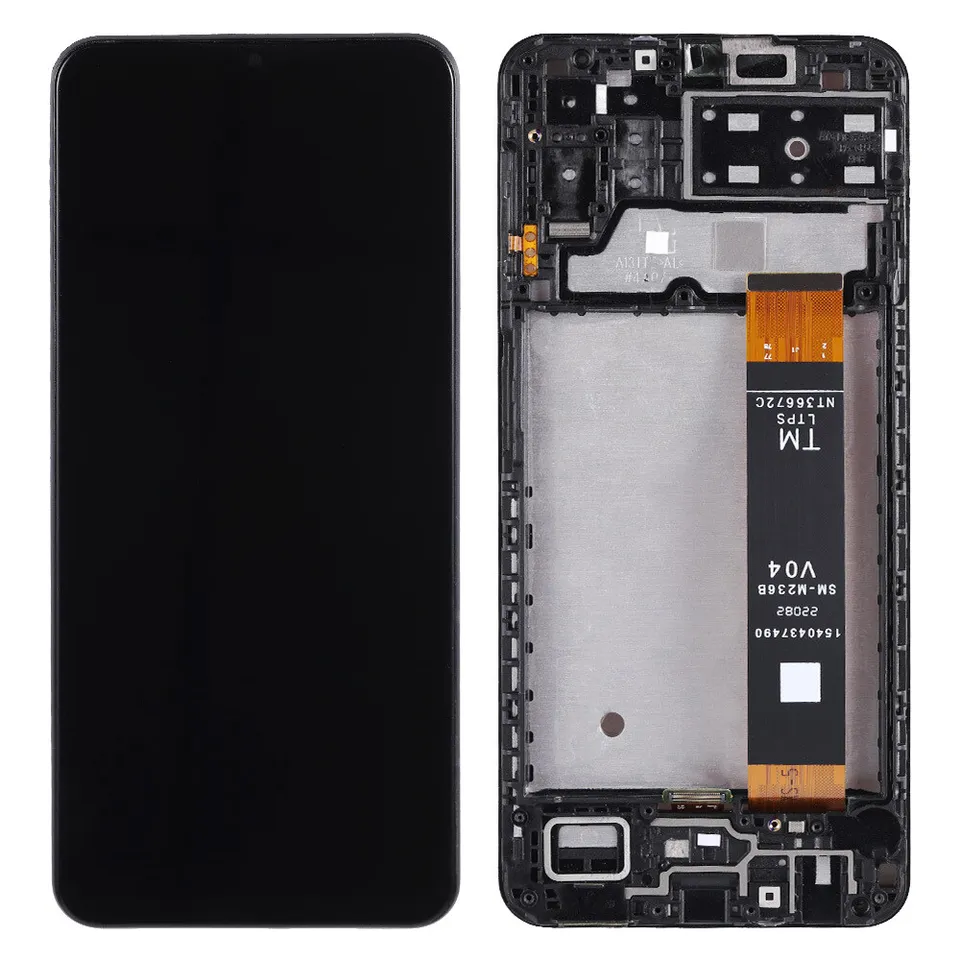 LCD Screen for Samsung Galaxy A13 4G SM-A135F Digitizer Full Assembly with Frame