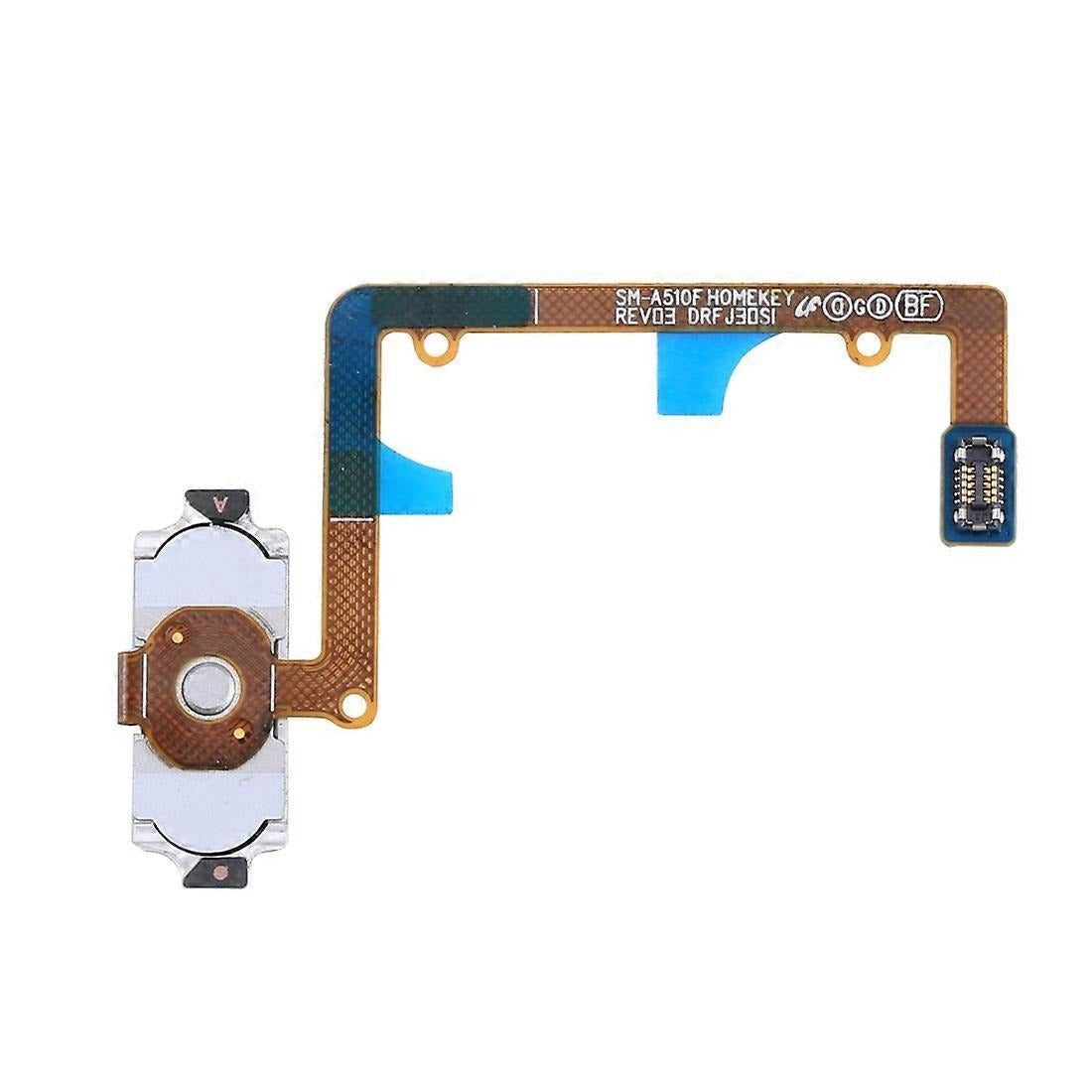 For Galaxy A5 / A510 Home Button Flex Cable with Fingerprint Identification