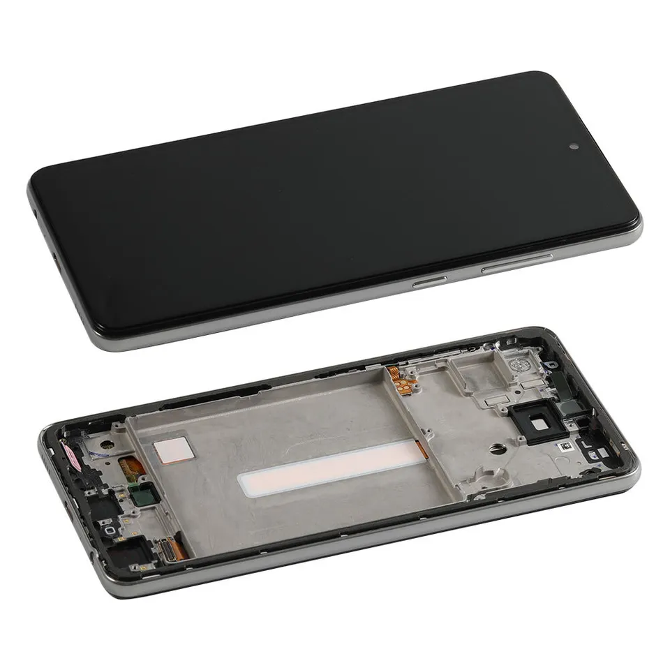 LCD Screen for Samsung Galaxy A52s SM-A528B Digitizer Full Assembly with Frame