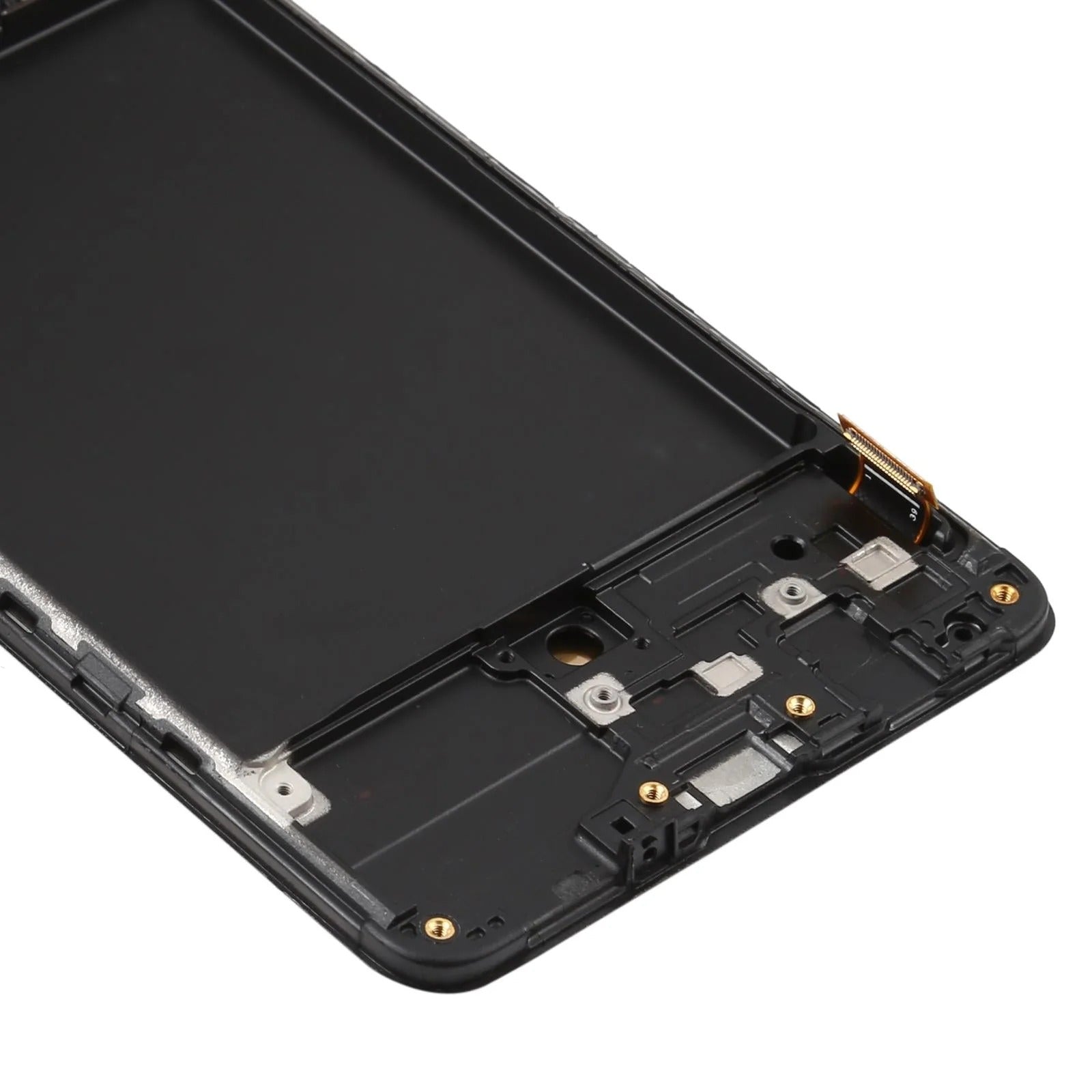 Galaxy A71 Black OLED LCD Screen & Digitizer with Frame