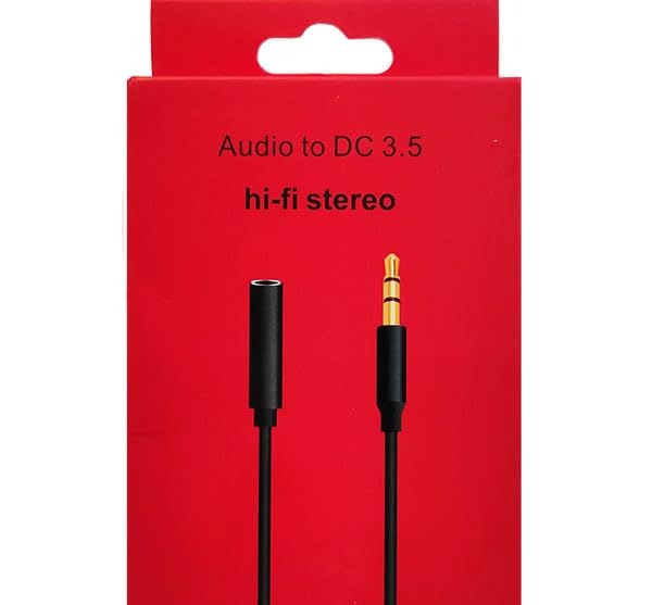 Cable extension length 3.5 millimeters sound Hi-Fi Stereo