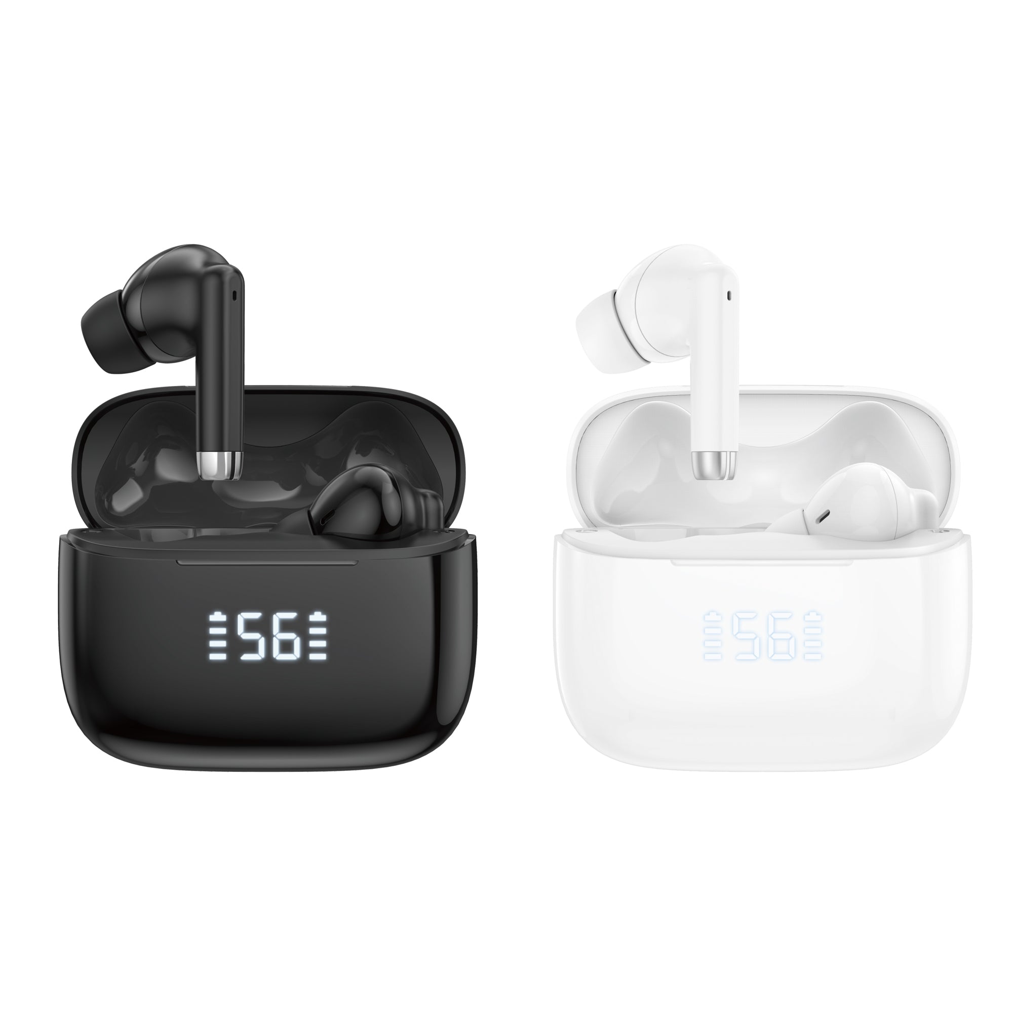 FONENG TWS Wireless Earphones True Wireless In-Ear 5.4 Bluetooth Digital Display