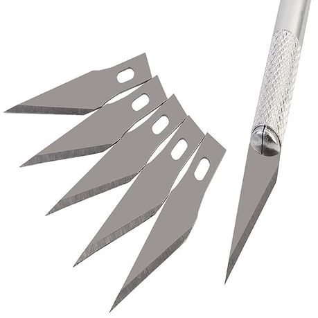 Precision Craft Knife With 5 Extra Blades