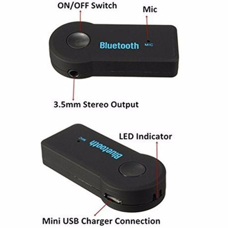 Car Bluetooth Hands Free Audio Receiver