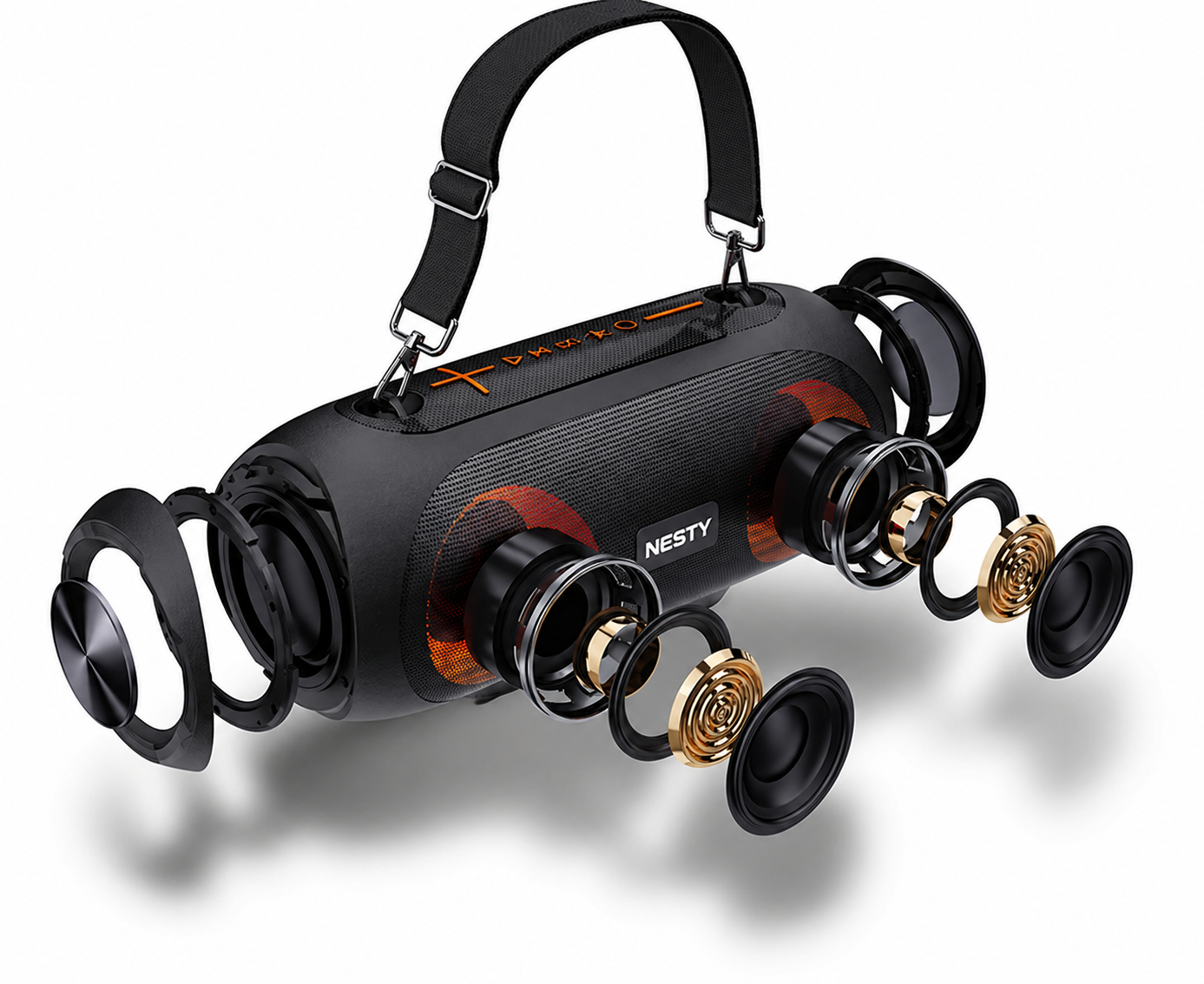 NESTY MM305 Wireless Bluetooth Speaker – 40W Powerful Sound, FM Radio
