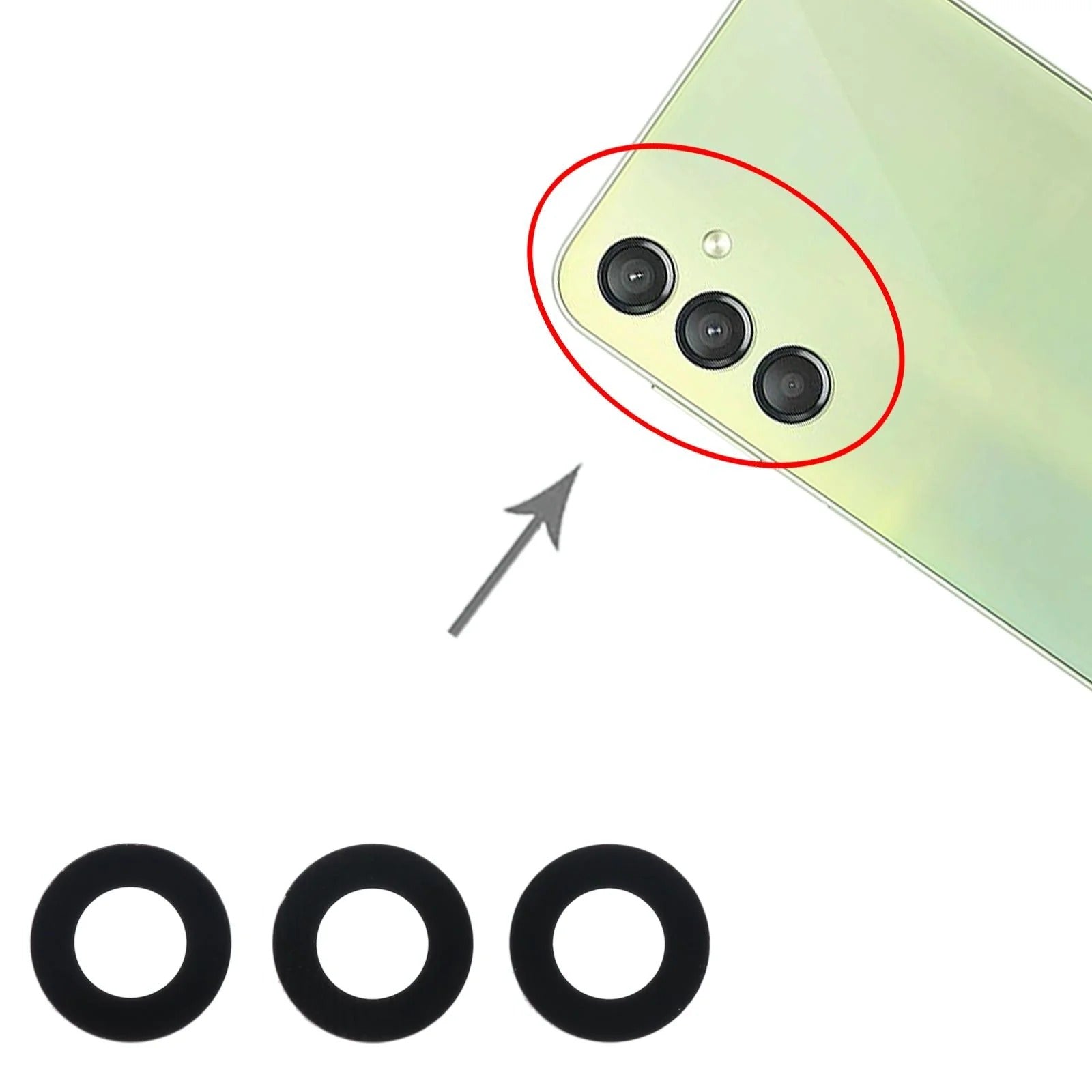 Samsung Galaxy A24 4G Camera Lens Replacement