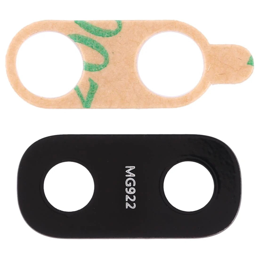 Black Camera Lens Covers for Samsung Galaxy A10S