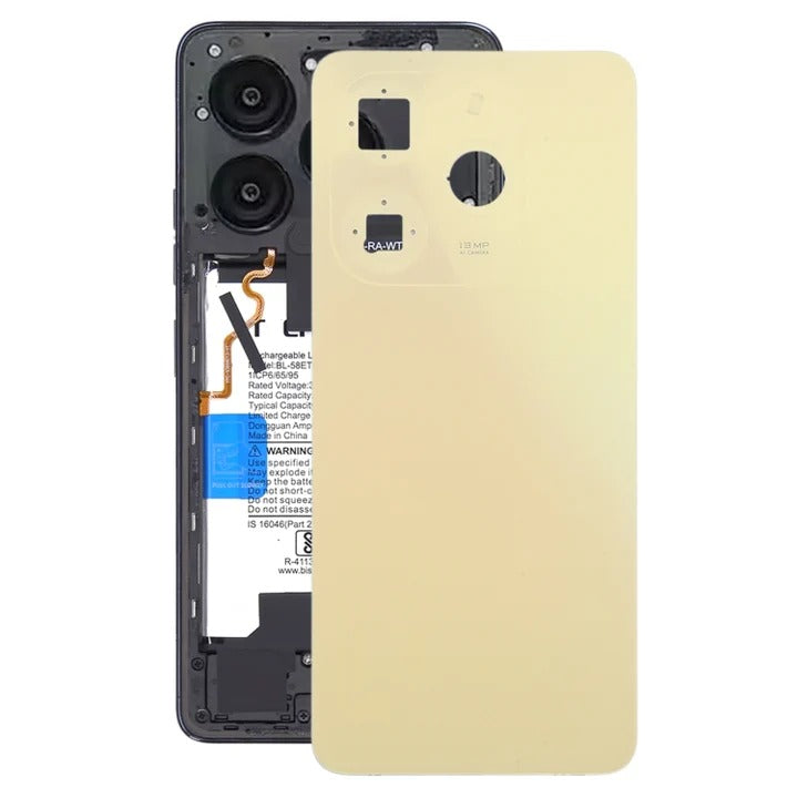 For Tecno Spark Go (2024) Battery Back Cover(Gold)